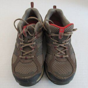 Columbia Techlite Brown Hiking Tennis Sneakers Shoes Size 6